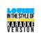 Louise (In the Style of Tony Christie) [Karaoke Version] - Single专辑