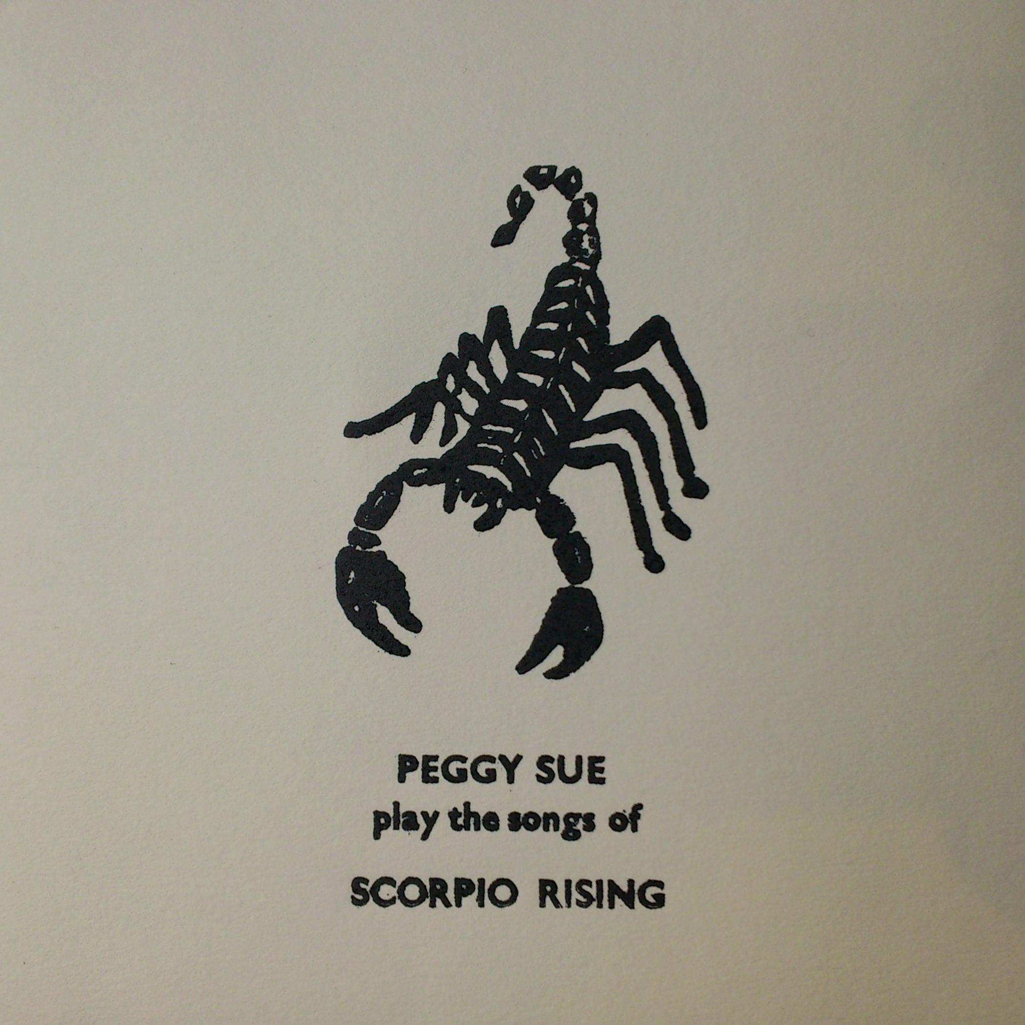 Peggy Sue Play the Songs of Scorpio Rising
