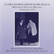 MOZART, W.A.: Violin Sonatas Nos. 21 and 32 / BEETHOVEN, L. van: Violin Sonatas Nos. 3 and 10 (Grumi