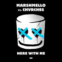 Here With Me (lower Key) - Marshmello & Chvrches (piano Version)