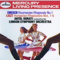 Enesco: Roumanian Rhapsody No.1 / Liszt: Hungarian Rhapsodies Nos.1-6