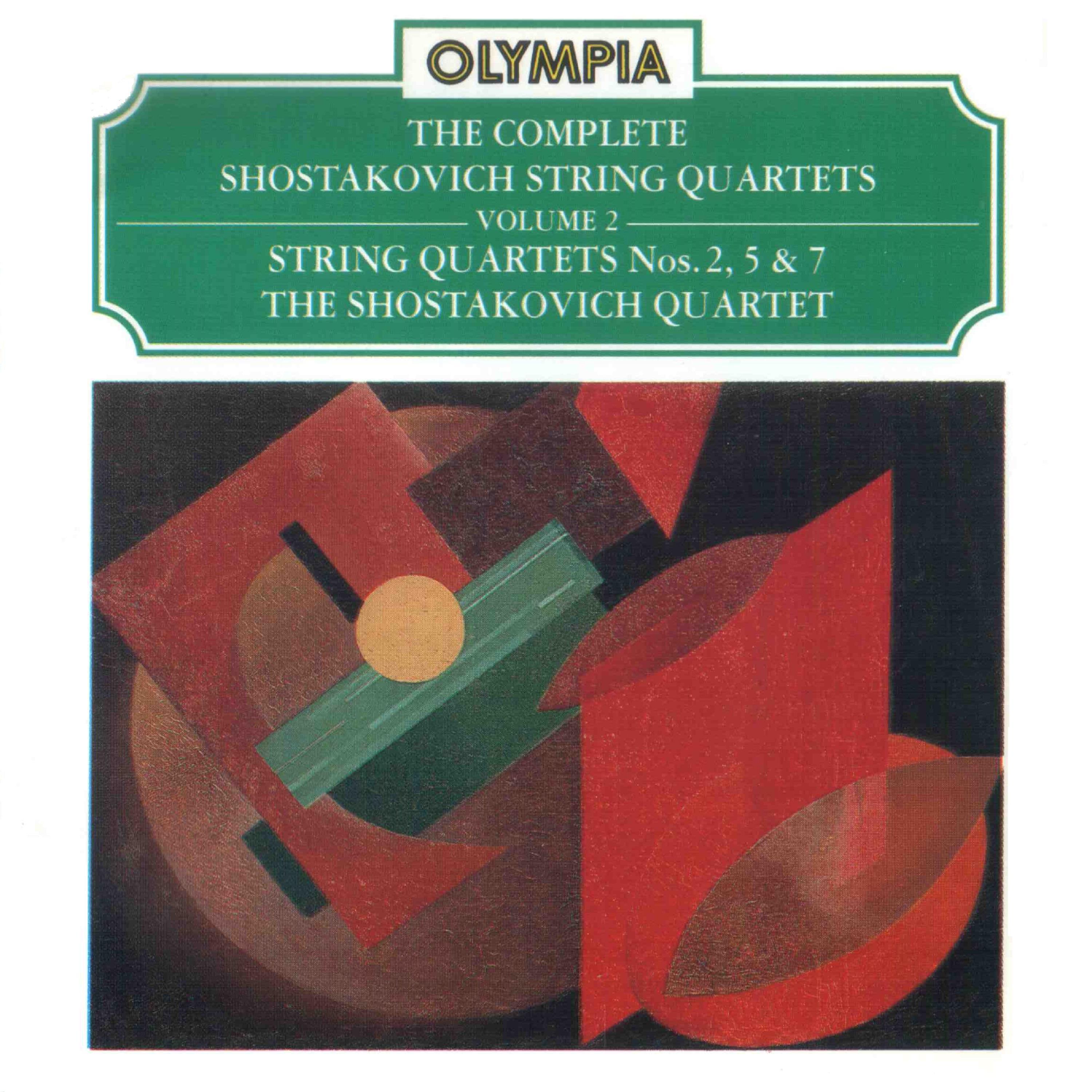 Shostakovich: Complete String Quartets, Vol. 2专辑