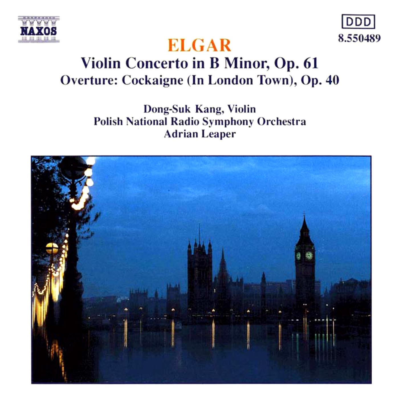 ELGAR: Violin Concerto / Cockaigne Overture
