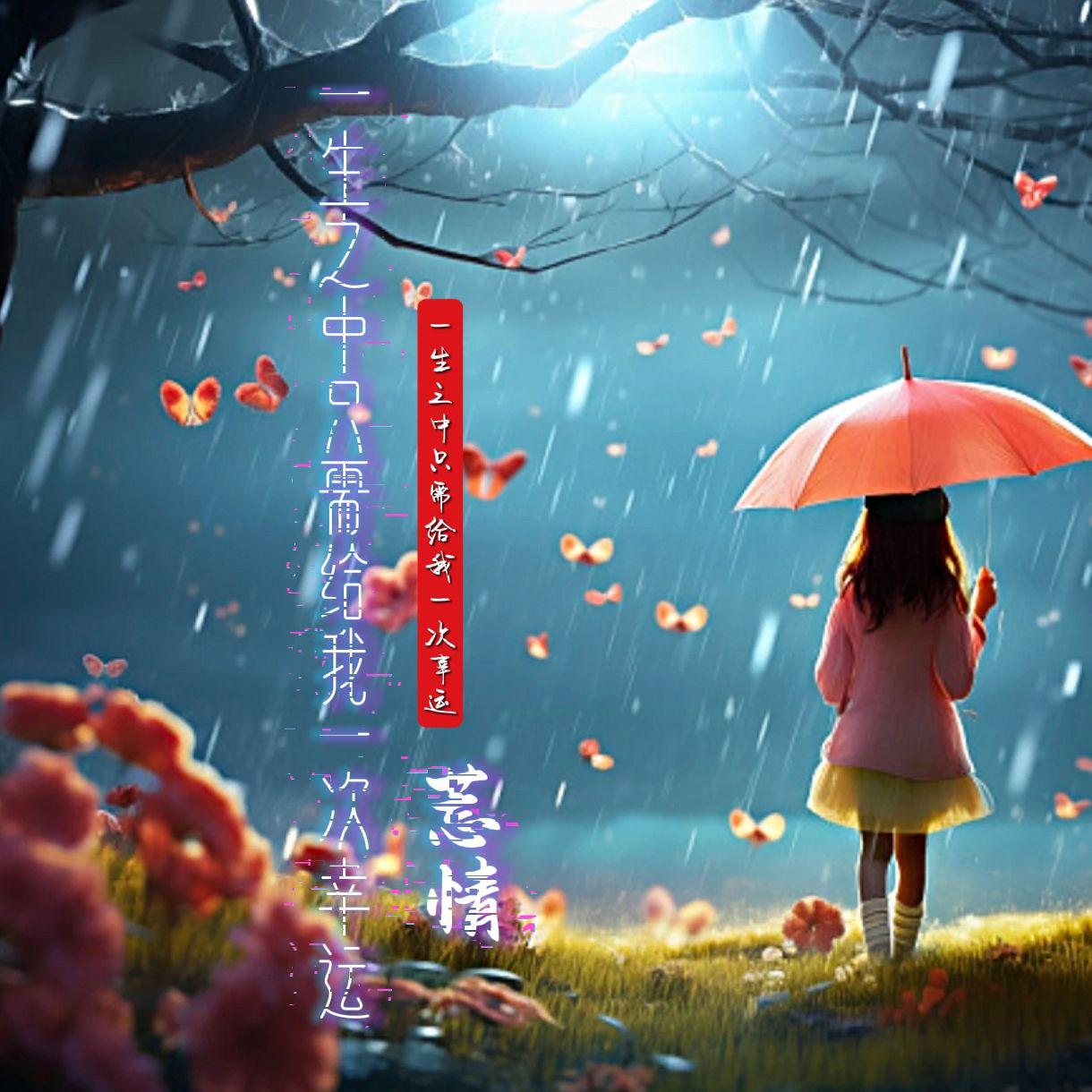 一生之中只需给我一次幸运