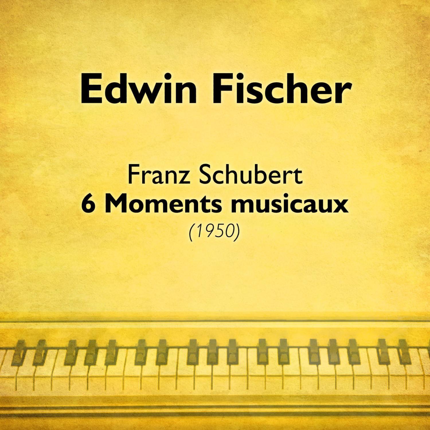 Schubert: 6 Moments musicaux (1950)