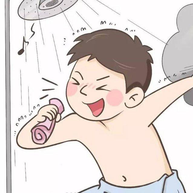洗澡也需要的好心情
