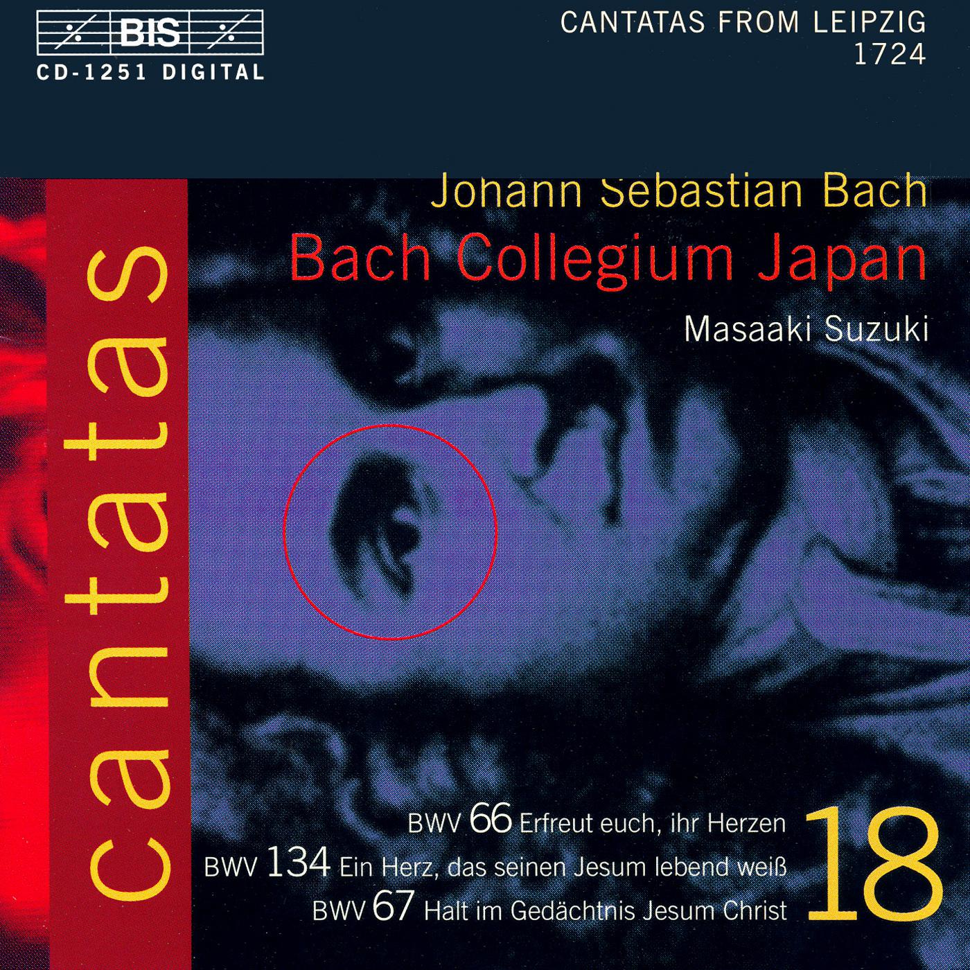 BACH, J.S.: Cantatas, Vol. 18 (Suzuki) - BWV 66, 67, 134专辑