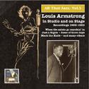 ALL THAT JAZZ, Vol. 5 - Louis Armstrong in Studio and on Stage (1929-1955)