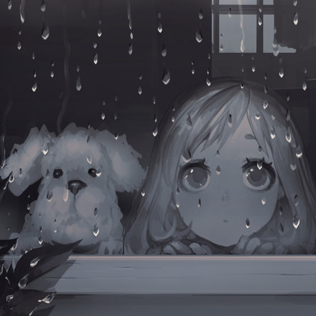 窗外的雨，屋内的你