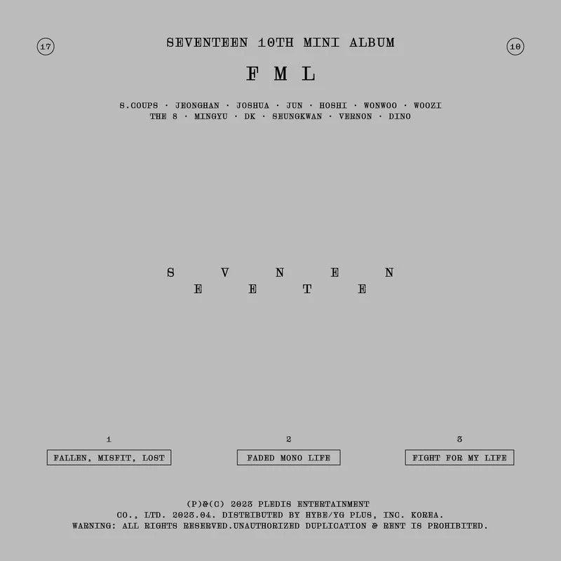 SEVENTEEN 10th Mini Album