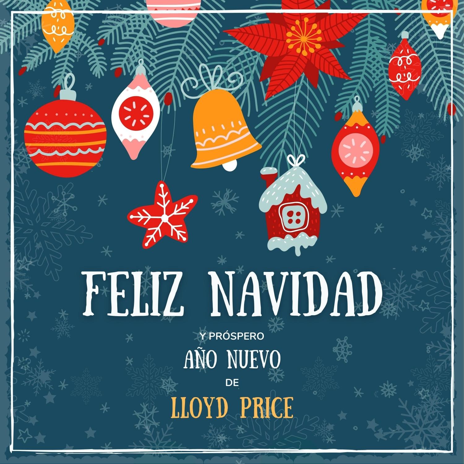 Feliz Navidad Y Próspero Año Nuevo De Lloyd Price