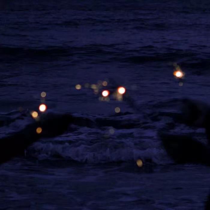 长夜看海