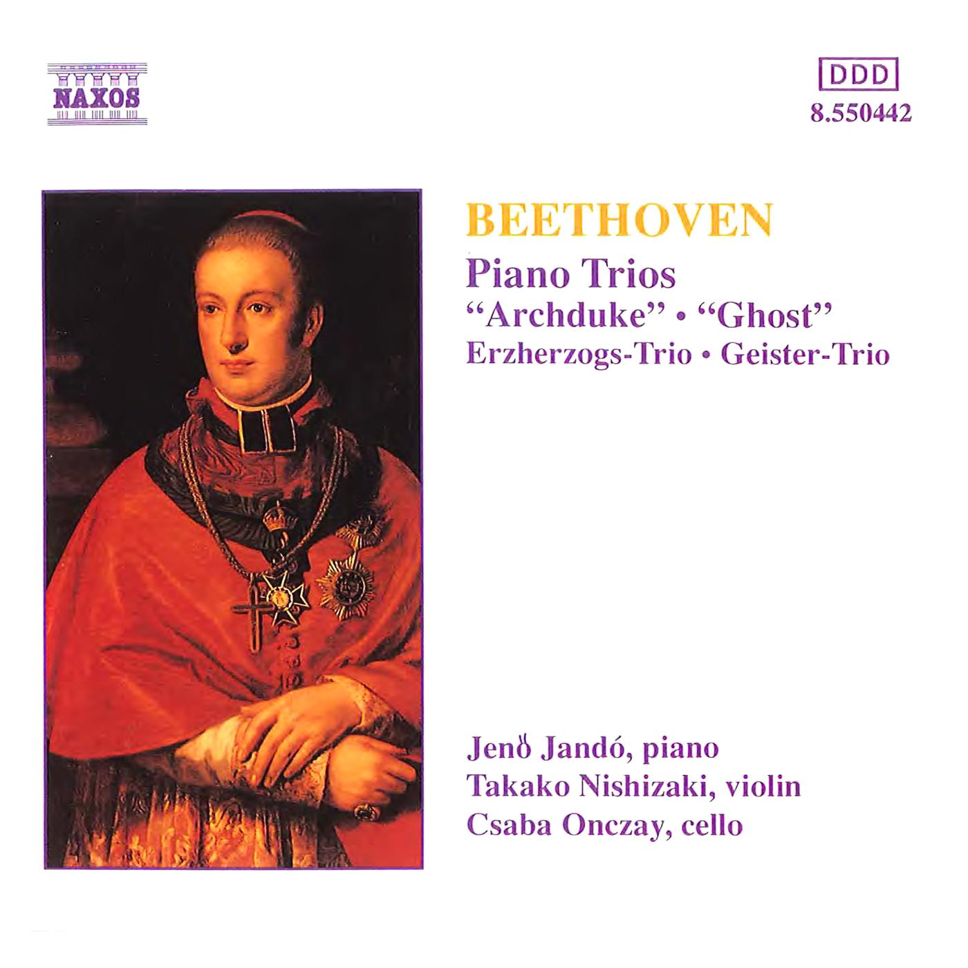 BEETHOVEN: Piano Trios 'Ghost' and 'Archduke'