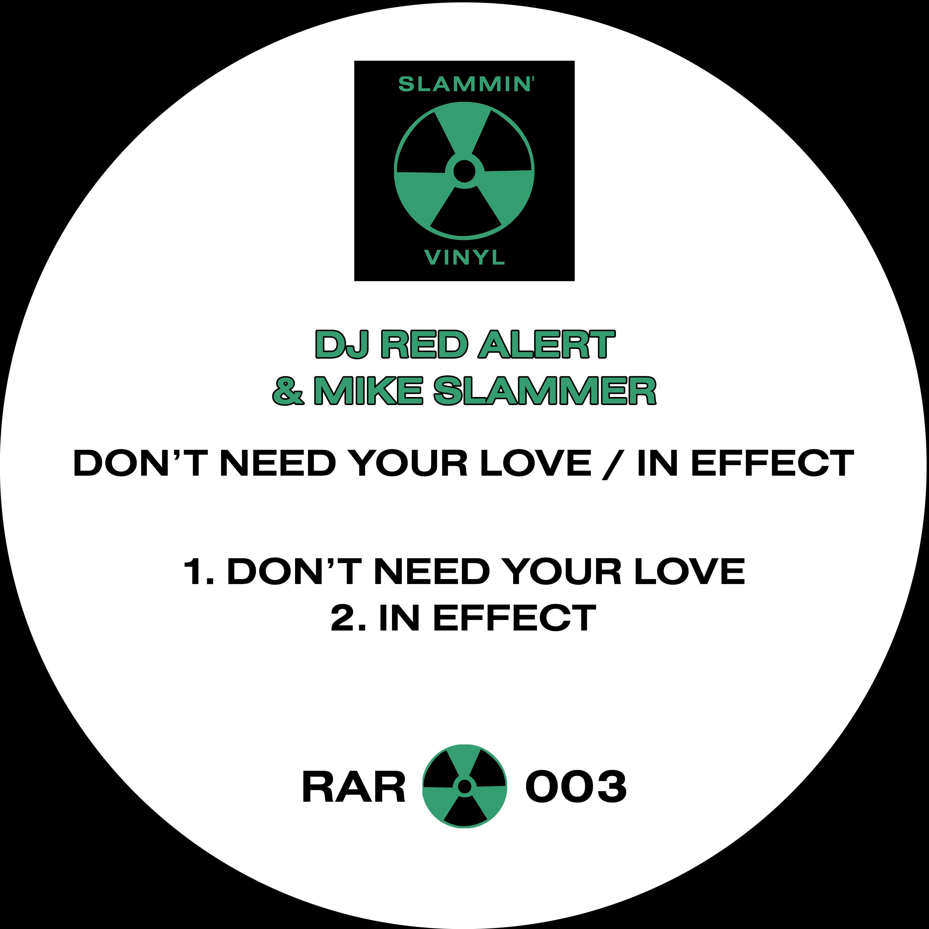 Don't Need Your Love & In Effect
