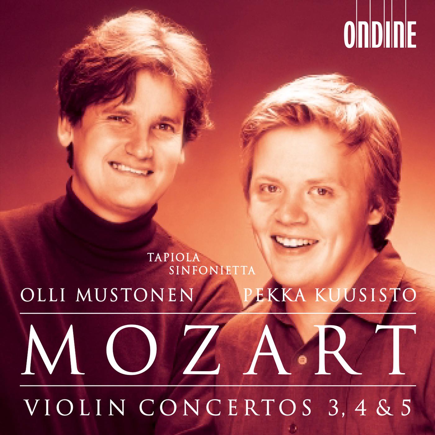 Mozart: Violin Concertos Nos. 3-5
